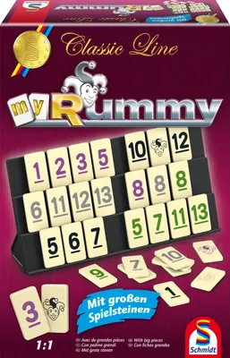 Produktbild von Classic Line, MyRummy, mit großen Spielfiguren, Überarbeitung