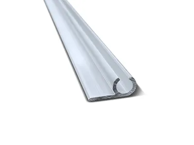 Produktbild von ANKO Kederschiene Aluminium, 1m Länge, 90° Winkel, für Zeltkeder und Deckenbefestigung, für Keder 5.5-8.5mm Durchmesser, ohne Befestigungslöcher (nach Bedarf bohrbar), formstabil, Montage zum Schrauben oder Kleben.