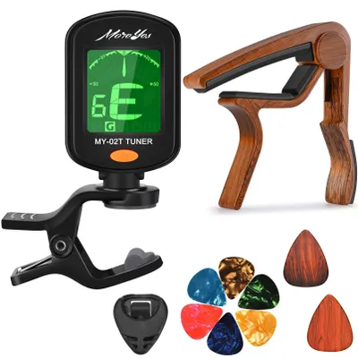 Obrázek produktu pro Kladítko a ladička pro kytaru, ukulele a basovou kytaru