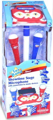 Image de Jouet Bontempi microphone de scène avec microphones réglables et MP3