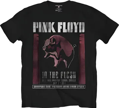 Produktbild von Pink Floyd In the Flesh Black S T-Shirt