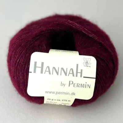 Image de Hannah by Permin – Fil de luxe en Laine, soie et cachemire (24 baies d'automne)