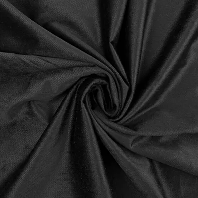 Produktbild von Glatter schwarzer Velvet