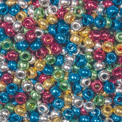 Produktbild von KNORR PRANDELL 213105974 Bö Rocailles Ø 25 mm Glas bunt gemischt
