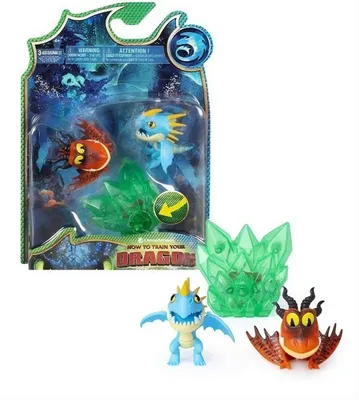 Immagine prodotto di Figura del drago SPIN MASTER Come addestrare un drago 3 set di 2 con accessori a batterie Luce