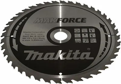 MAKITA Trennscheibe Makforce 270x30 mm 40 Zähne für Holz