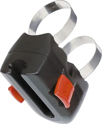 Produktbild von Klickfix Rahmenadapter Für U-schlösser Schwarz Junge Schwarz One Size