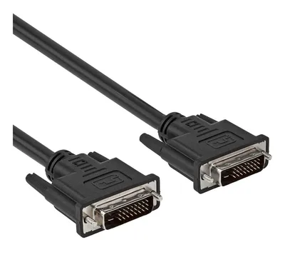 Produktbild von DVI-D zu DVI-D Kabel - 1,6 Meter - für PC / Laptop Monitor - Neu