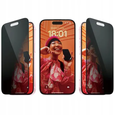 Obrázek produktu pro Ochranná fólie PanzerGlass Privacy Screen pro iPhone 15