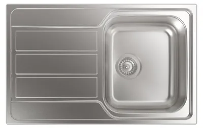 Obrázok produktu pre CATA CDL-1 REV, Umývadlo na dosku, Štvorec, Nerezová oceľ, Nerezová oceľ, 1 misky/misiek, Štvorec