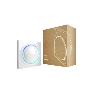 Zdjęcie produktu dla Fibaro Walli, Inteligentny ściemniacz, 40 m, 50 m, Zewnętrzny, Bezprzewodowy, Biały