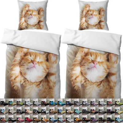 Obrázok produktu pre SANILO® Posteľná bielizeň 135x200 cm, 100% najjemnejšia bavlna, 4-dielna, obliečka na prikrývku, obliečka na vankúš 80x80 cm - Lilly