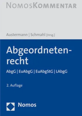 Immagine prodotto di Abgeordnetenrecht