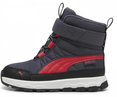 Produktbild von Puma Evolve Boot Purtx AC+PS Uni Kinder Sneaker gefüttert grau 392649 05 , Schuhgröße:33 EU