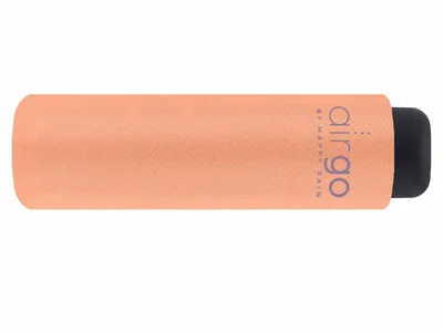 Produktbild von Happy Rain air go Taschen Regenschirm 60300 Ultra Mini Manual Überschlagsicher orange