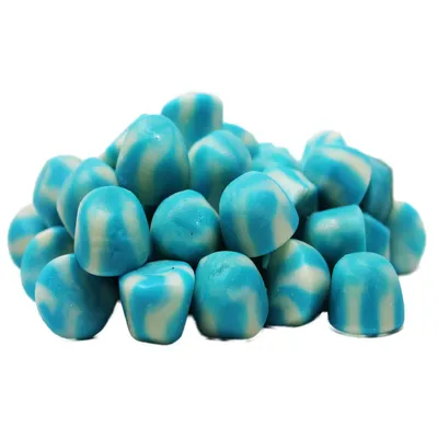 Image de Gomme de fruit Jelly Twist Tops framboise Baisers crémeux Halal 175g