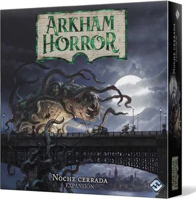 Immagine prodotto di Asmodee Arkham Horror Noche Cerrada, Gioco da tavolo, Detective, 14 anni
