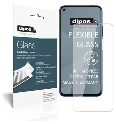 Obrázok produktu pre 2x ochranná fólia pre Huawei Nova 5T - anti-shock 9H fólia dipos Glass plastové sklo