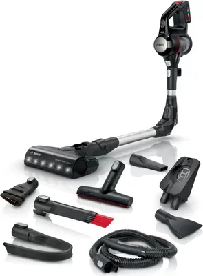 Produktbild von Bosch BCS711PET Stabstaubsauger Akku Trocken Beutellos 0,3 l Schwarz, Rot 3 Ah