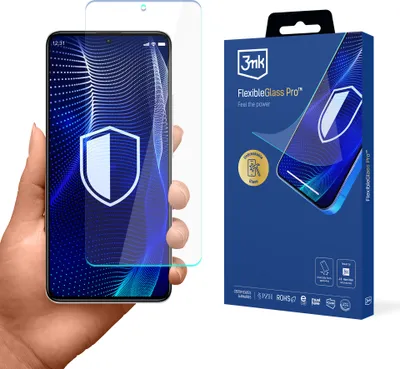 Produktbild von 3mk Display Hybridglas FlexibleGlass Pro für Redmi K60 / K60 Pro 0,3mm