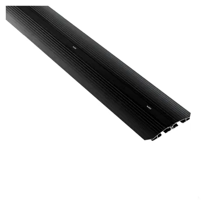 Produktbild von Aluminium Kabelbrücke in Schwarz, selbstklebend, 2000 mm