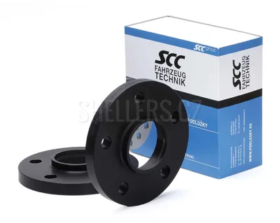 Produktbild von SCC Spurverbreiterungen Spurplatten 2x13mm 12636W für Audi A4 A5 A7 Q5 Distanzscheiben