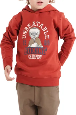 Immagine prodotto di Felpa per ragazzi Name It Mnallon Hoodie rosso 92