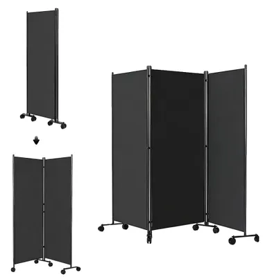 Obrázek produktu pro Rozdělovač prostoru, volně stojící design, 360° flexibilita, rozměry 2,6 x 1,8 m, rozměry 2,6 x 1,8 m