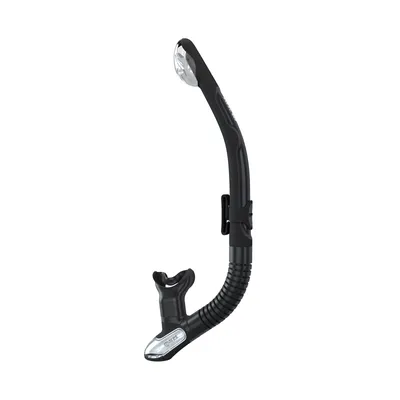 Produktbild von Mares Schnorchel mit Ventil Ergo Dry, Farbe:schwarz, Silikonfarbe:schwarz