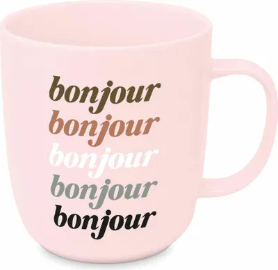 Immagine prodotto di PPD Bonjour Mug 2.0 D@H, Tasse, Teetasse, Kaffetasse, Kaffee Becher, 400 ml, 551339