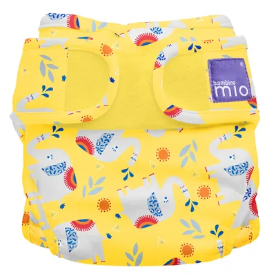 Produktbild von Bambino Mio, mioduo Windelüberhose, Elefanten Stampfen, Größe 1 (<9kg)