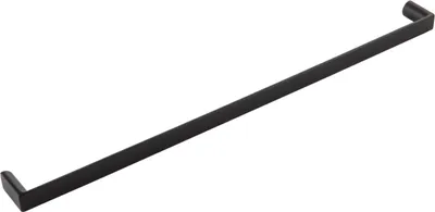 Produktbild von Griff Möbelgriff Club LA 320mm Breite 328mm, Zinkdruckguss schwarz matt lackiert