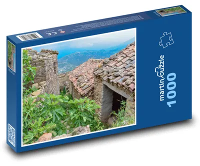 Zdjęcie produktu dla Puzzle 1000 Średniowieczne kamienne domy - martinpuzzle