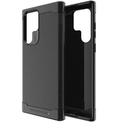 Image de Samsung Galaxy S22 Ultra Cover - Silicone - Gear4 Backcover - Noir