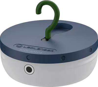Produktbild von Ledlenser Kidcamp6, Batteriebetriebene Campingleuchte, Grün, Weiß, Acrylnitril-Butadien-Styrol (ABS), Aufhängerhaken, IP44, 60 lm