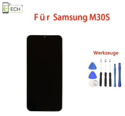 Produktbild von Für Samsung Galaxy M30S SM-M307F LCD Display mit Rahmen Touch Screen Bildschi...