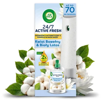 Immagine prodotto di AIRWICK Freshmatic Fiore di Cotone - deodorante automatico per ambienti con ricarica da 228 ml