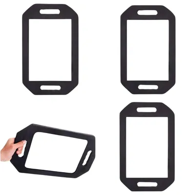 Produktbild von Leichte Handspiegel mit doppeltem Griff - Set von 4