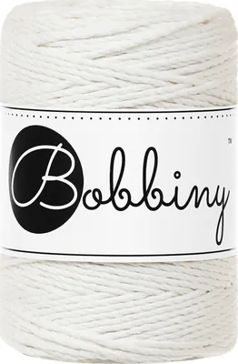 Zdjęcie produktu dla Bobbiny Macrame Cord 1,5 mm 100 m Off White Sznurek