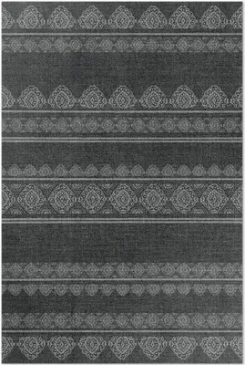 Produktbild von Orientalisches Muster Stoffimitat – Vinylteppich – 80x120 cm – Indoor Teppich – Flur – Pflegeleicht – Modern