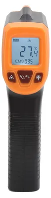 Produktbild von Temperaturmesspistole Infrarot mit LCD-Display Industriethermometer GM320SOrange