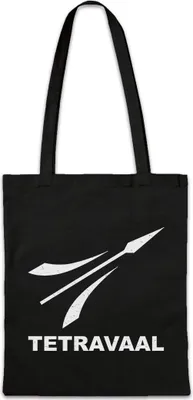 Produktbild von Urban Backwoods Tetravaal Logo, Stofftasche, Farbe: Schwarz