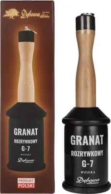 Image de Debowa Wódka Rozrywkowy G-7 Granat 40% Vol. 0,7l en boîte cadeau