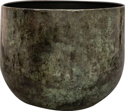 Produktbild von Ter Steege Blumentopf Metall Mystic Green Grün-Mehrfarbig D 31 cm H 25 cm