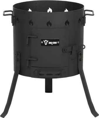 Produktbild von Kazan Ofen ? 35 cm | Gulaschkessel, Feuerkessel, Outdoor Ofen, Untersetzer | Feuer-Ofen, Eintopfofen, Feuerstelle, Außenküche, Kazan-Gestell | Feuerofen, Feuerkesser, Utschak, Dreibein