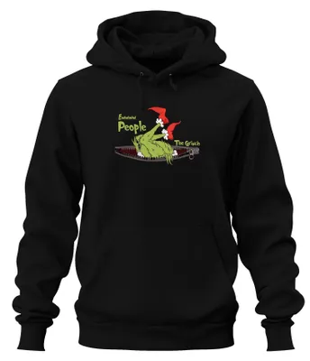 Produktbild von The Grinch Ewwww People Weihnachten lustig Geschenk Hoodie Kapuzenpullover, Schwarz, M