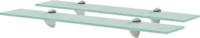 Produktbild von Schweberegale 2 Stk. Glas 60x10 cm 8 mm