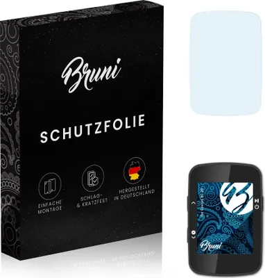 Produktbild von Bruni Basics-Clear 2x Schutzfolie kompatibel mit Coospo BC 26 Folie