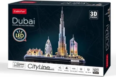 Obrázok produktu pre 3D puzzle Dubaj LED
