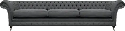Produktbild von Sofa Dreisitze Couch Polstermöbel Wohnzimmer Textil Möbel Chesterfield
